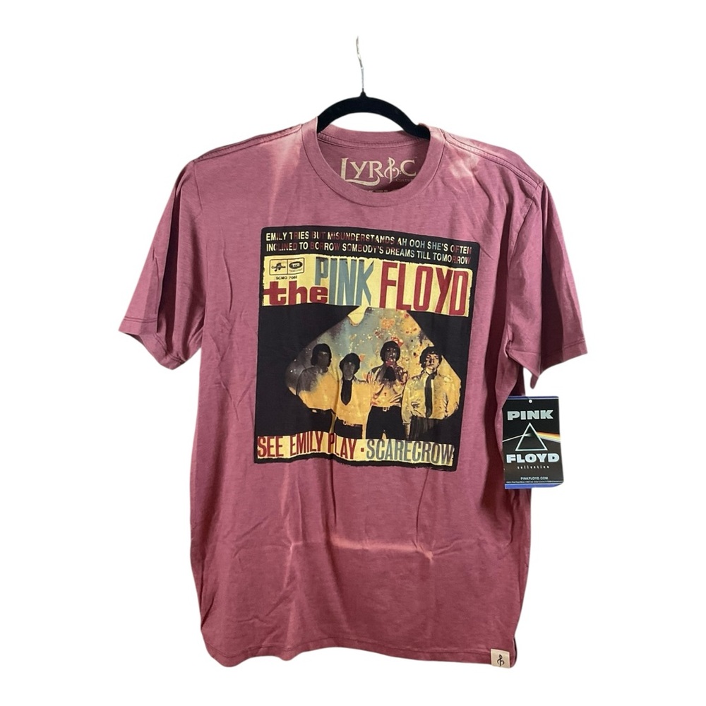 Pink Floyd Vintage Unisex See Emily Play Band Tee Junk Food T Shirt Size Large - Picture 1 of 12